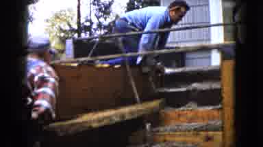 Wauconda Illinois USA (1960): Two Adult Men On Their Daily Grind Working Their