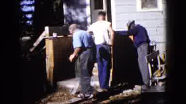 Wauconda Illinois USA (1960): Group Of Four Men Working On Improvements In The