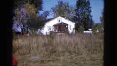 Wauconda Illinois USA (1960): People And Children Walking Through A Field Near A