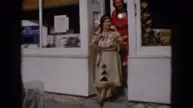 Wauconda Illinois USA (1960): Women In Native American Attire Dance In Front Of A