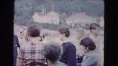 Buffalo New York USA (1961): A View Of People Gathered For A Special Event