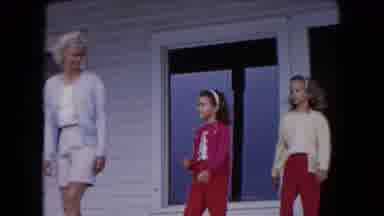 Buffalo New York USA (1961): Happy With Parents On A Spring Day