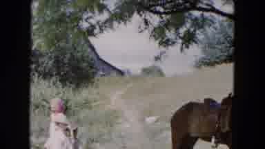 Buffalo New York USA (1961): Family Living In The Farm Having Fun With Their