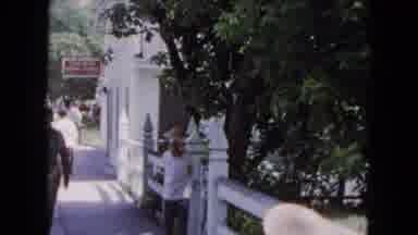 Buffalo New York USA (1961): Antique Footage Of A Windy Day Out On The Town