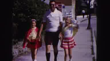 Buffalo New York USA (1961): Walking Outside And Saying Hello To Strangers With