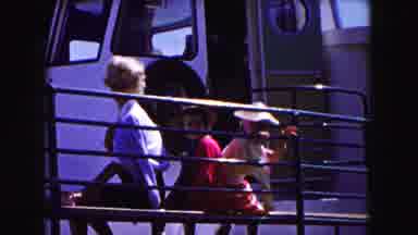 Buffalo New York USA (1961): Mother With Her Two Daughters Sitting On The Bench Of