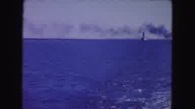 Buffalo New York USA (1961): Sea With Calm Blue Water And Some People Are