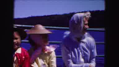 Buffalo New York USA (1961): Many Of The Persons Are Doing Boating In The Water