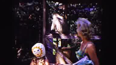 Buffalo New York USA (1961): A Day At The Beach Wearing Silly Hair Covers And