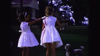 Buffalo New York USA (1961): White Dress
