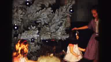 Buffalo New York USA (1961): Two Sisters Admiring The Dolls They Found Under The