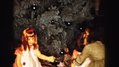 Buffalo New York USA (1961): Girl Wearing Green Dress Holds White Doll While