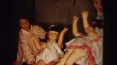 Buffalo New York USA (1961): Kids Playing With Dolls