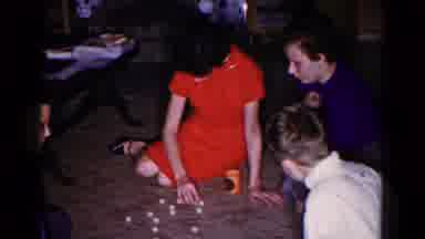 Hagerstown Maryland USA (1961): The Little Persons Are Doing Playing Inside Of The