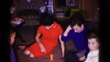 Hagerstown Maryland USA (1961): Traveling To Family Game Night In The Suburbs With