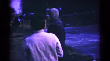 Hagerstown Maryland USA (1961): Old Video Of People Standing Outside In Cold