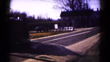 Hagerstown Maryland USA (1961): Truck Making Turn