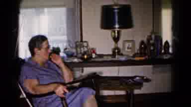 Hagerstown Maryland USA (1961): Old Couple And A Child Having A Discussion In A