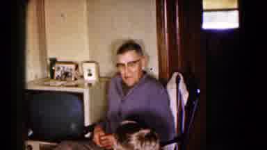 Hagerstown Maryland USA (1961): Grainy Old Video Of A Family Inside A House