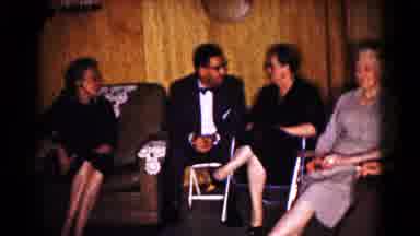 Hagerstown Maryland USA (1961): Vintage Footage Of Family Gathering After A