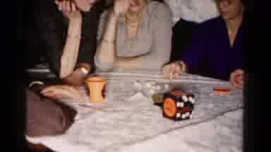 Hagerstown Maryland USA (1961): Women Wearing Glasses Sit Around A Table Covered