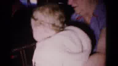 Hagerstown Maryland USA (1961): Grandmother Hands Baby Girls Back To Mother