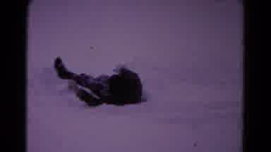 Hagerstown Maryland USA (1961): A Boy Who Is Trying To Get Up After Falling In The