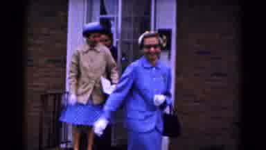 Hagerstown Maryland USA (1961): Well Dressed Women Laughing And Talking While They