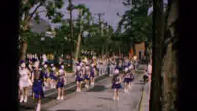 Hagerstown Maryland USA (1961): A Beautiful And Colorful Procession Of Children