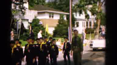 Hagerstown Maryland USA (1961): Kids Marching In A Parade