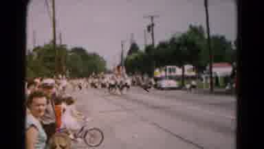 Hagerstown Maryland USA (1961): Marching Band In Parade