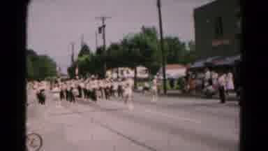 Hagerstown Maryland USA (1961): Cars Driving Down The Road