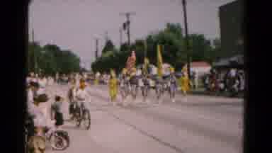 Hagerstown Maryland USA (1961): A Parade Is Held And The People Are Having A Fun