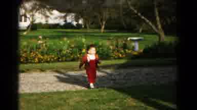 Hagerstown Maryland USA (1961): Children Being Playful And Running And Chasing