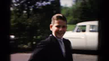 Hagerstown Maryland USA (1961): Grandson Visit His Grandparent Before They Start