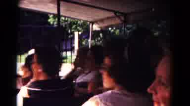 Hagerstown Maryland USA (1961): The Persons Are Travelling In The Minicab To See