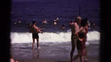 Hagerstown Maryland USA (1961): Footage Showing People Enjoying Themselves At The