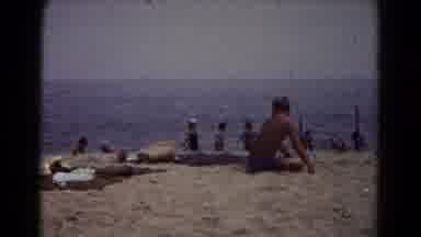 Hagerstown Maryland USA (1961): Crowds Of People Swimming In The Calm Waters Of