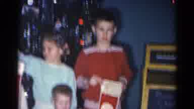 Catskill New York US (1962): The Children Was Ready To Celebrating The Christmas
