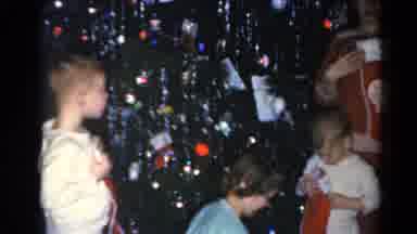 Catskill New York US (1962): Kids On A Christmas Morning