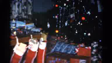 Catskill New York US (1962): Presents Under A Christmas Tree