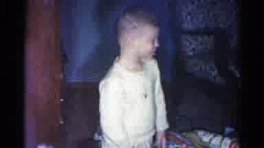 Catskill New York US (1962): A Little Boy And His Grandmother