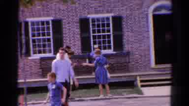 Catskill New York US (1962): Many Of The Persons Are Walking In The Some Garden