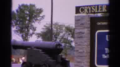 Catskill New York US (1962): A Old Calving View And A Old Displayed Cannon For All