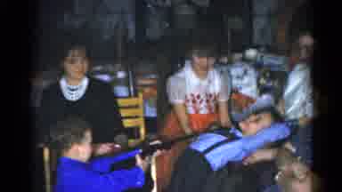Catskill New York US (1962): Children And Woman At Party With Toddler On Woman's