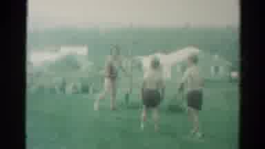 Catskill New York US (1962): A Child Is Playing In The Garden Esccasis