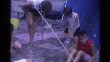 Catskill New York US (1962): Many Of The Children Are Doing Playing In The Outside