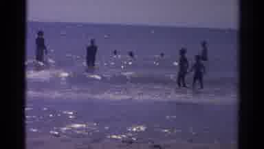 Catskill New York US (1962): A Series Of Images Of People Playing In Natural Water