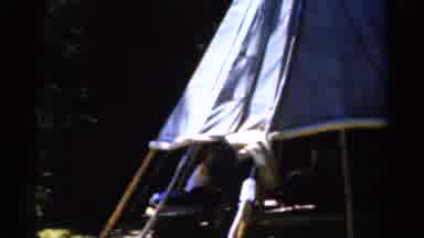 Catskill New York US (1962): A View Of A Empty Tent