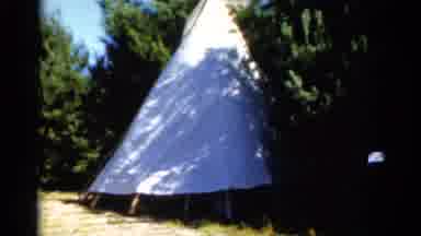 Catskill New York US (1962): Unusual Site Of A Traditional American Indian Style